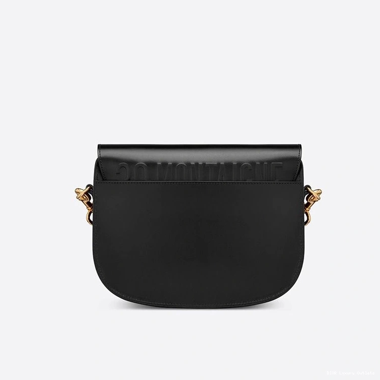 Cheap Black Bobby Dior Medium Bag Box Calfskin 0818 Luxury